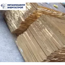 Бронзовая плита полоса БрКМц3-1 2 х 300 х 1000 тв